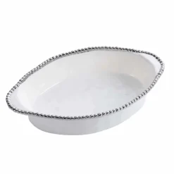 Serveware>Roger's Gardens Argentinian Salerno Oval Baking Dish