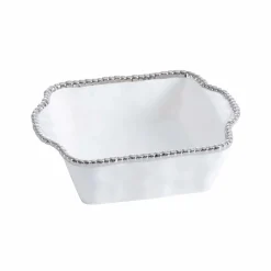 Decor Accents>Roger's Gardens Argentinian Salerno Square Baking Dish
