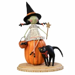 Halloween Decor>Roger's Gardens Bewitched - 10.25" Tall - Lori Mitchell