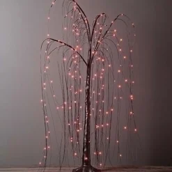 Halloween Decor>Roger's Gardens Drippy Halloween Tree With Glowing Lighting - 48" Tall