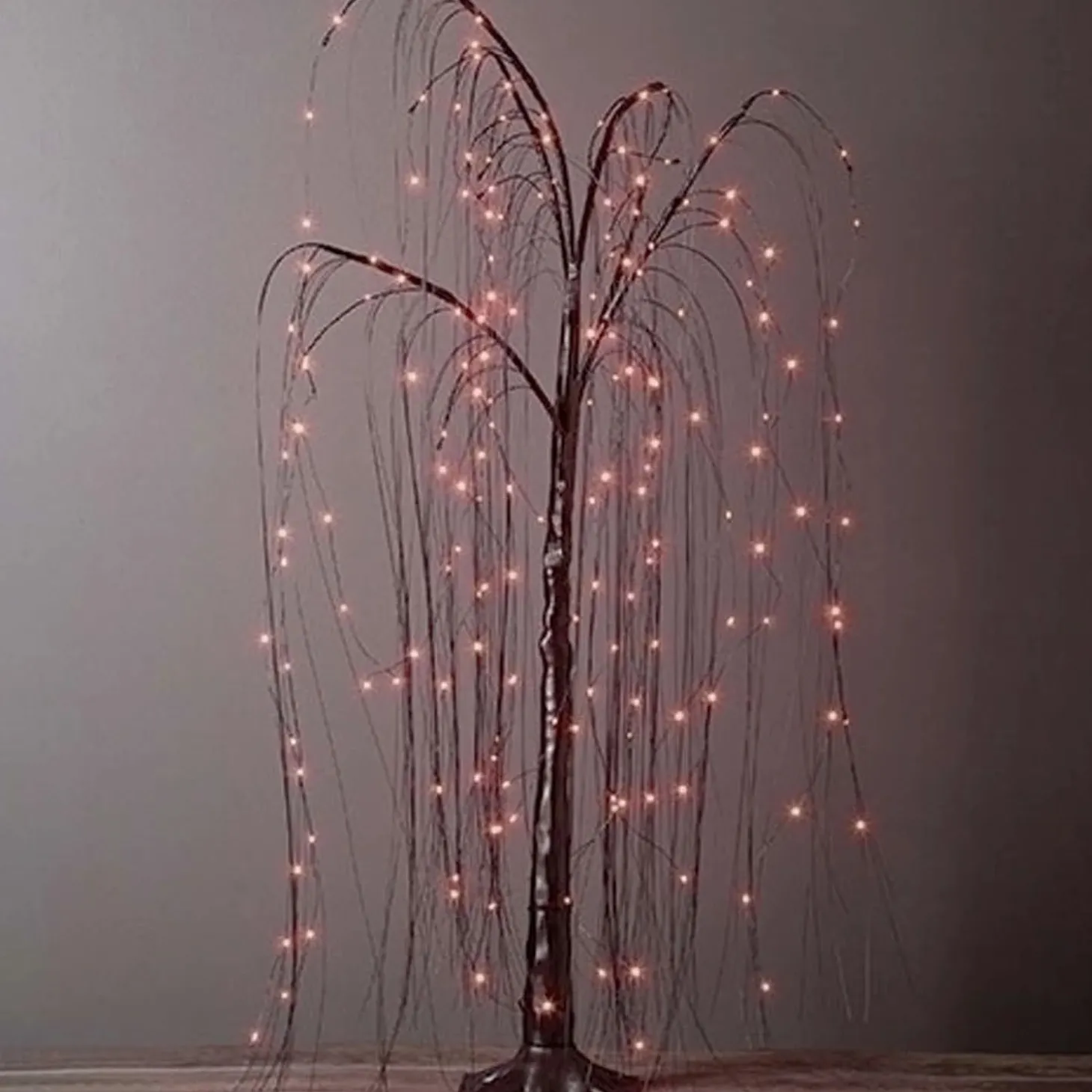 Halloween Decor>Roger's Gardens Drippy Halloween Tree With Glowing Lighting - 48" Tall