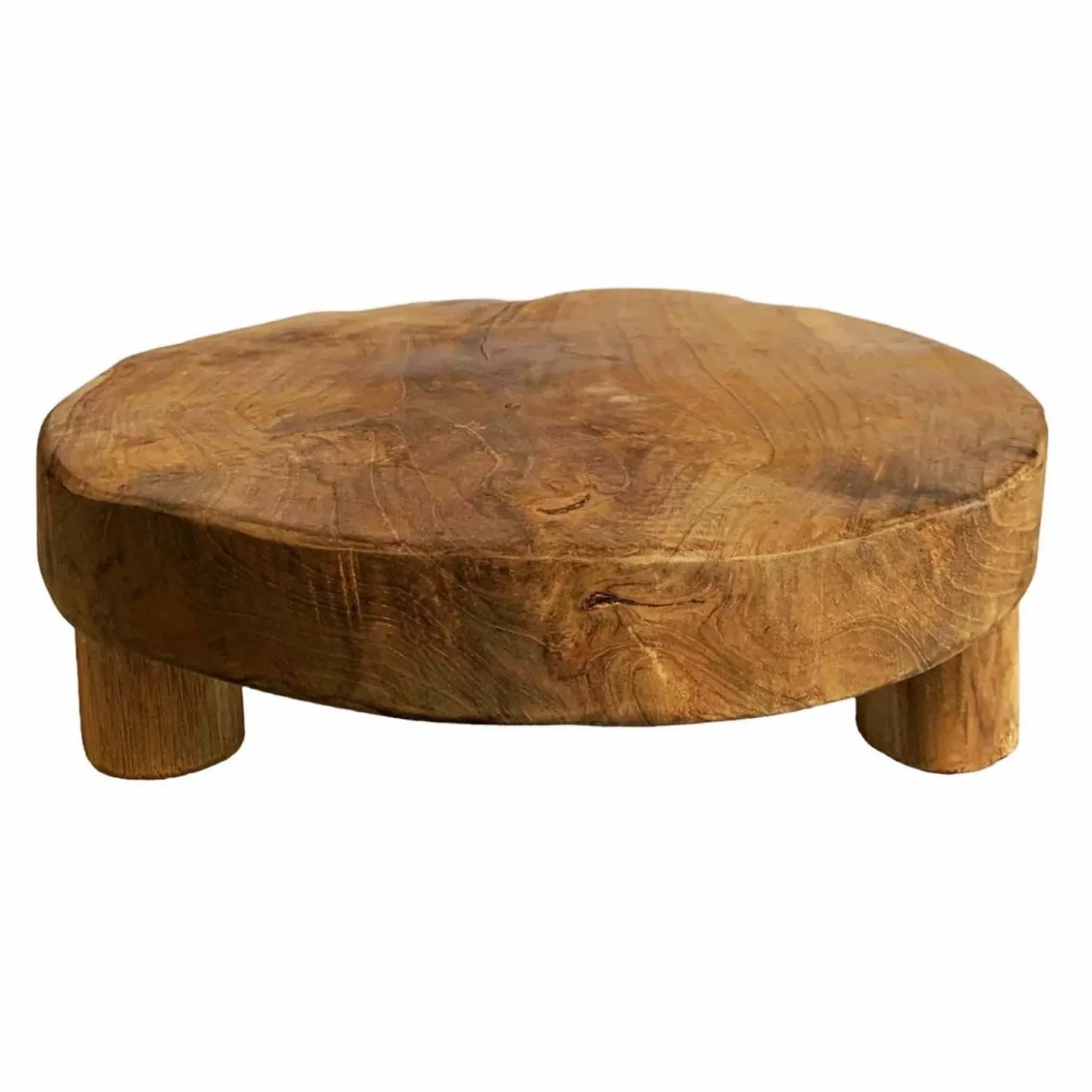 Serveware>Roger's Gardens Exquisite Rustic Teak Pedestal