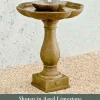 Fountains>Roger's Gardens Flores Pedestal Fountain