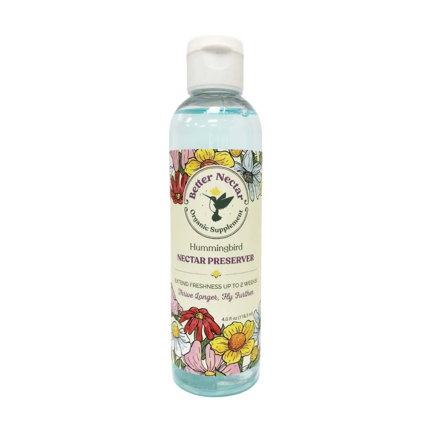 Garden Accents + Bird Feeders>Roger's Gardens Hummingbird Nectar Preserver - 4Floz