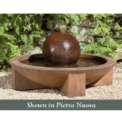 Fountains>Roger's Gardens Low Zen Sphere Fountain