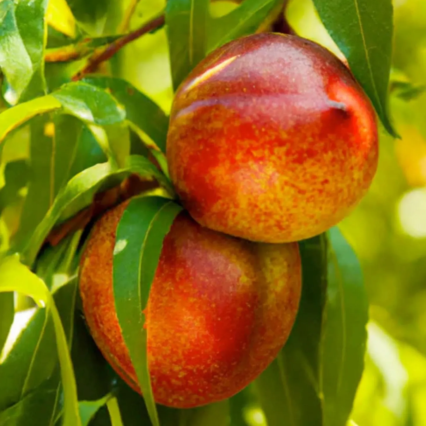 Fruit Trees>Roger's Gardens Nectarine 'Panamint' - Std.Root - 24" Box