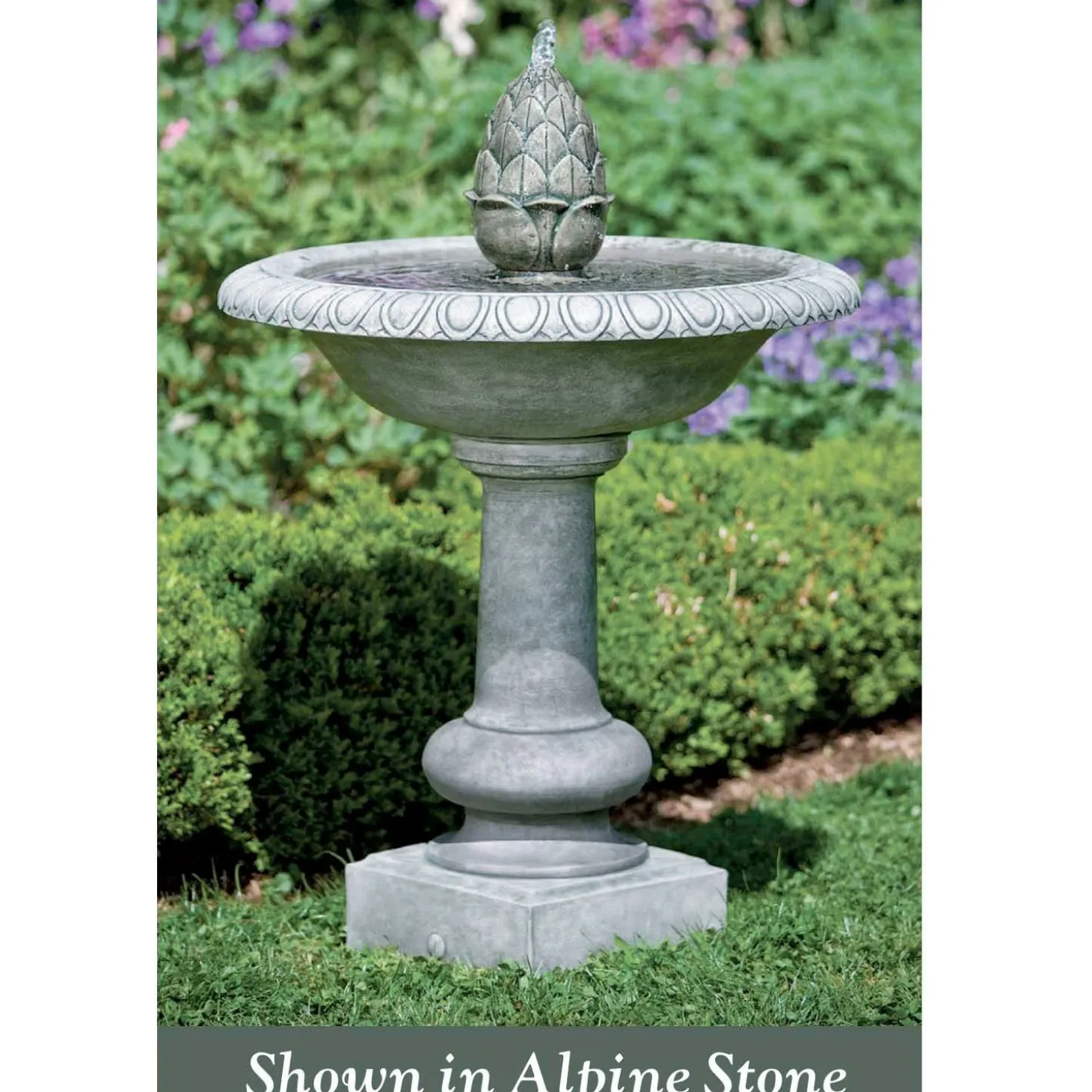 Fountains>Roger's Gardens Williamsburg Pineapple Fountain